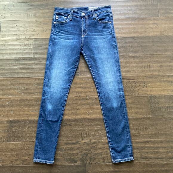 ADRIANO GOLDSCHMIED Skinny Jean Womens Sz 28 Blue Farrah Skinny Ankle Classic - Picture 1 of 9